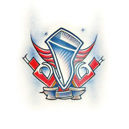 axe tattoo design idea