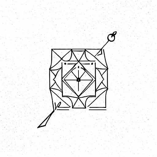 Gemini virgo tattoo design idea