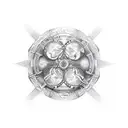 Gemini virgo tattoo design idea