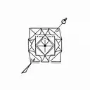 Gemini virgo tattoo design idea