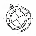 Gemini virgo tattoo design idea