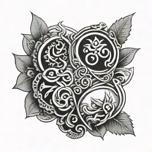 twin flame belarus symbols tattoo design idea