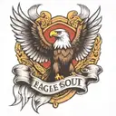 Eagle Scout  tattoo design idea