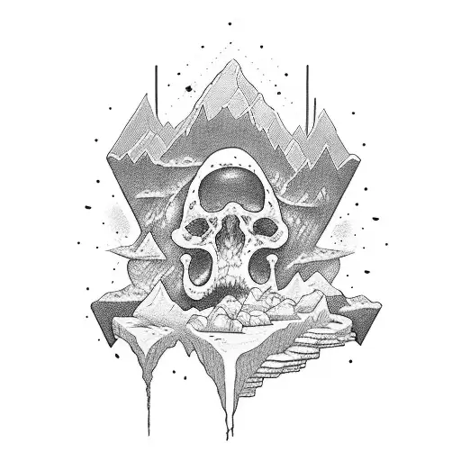 allegory of the cave tattoo design idea