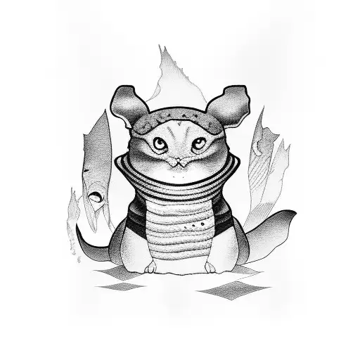 sushi tattoo design idea