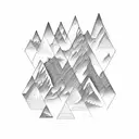 Grand Tetons tattoo design idea