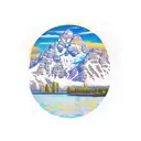 Grand Tetons tattoo design idea