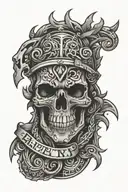 Dope logo tattoo design idea
