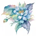 representing being transgender and growth  tattoo design idea