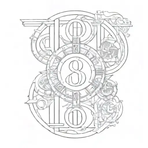 1988 in roman numerals  tattoo design idea