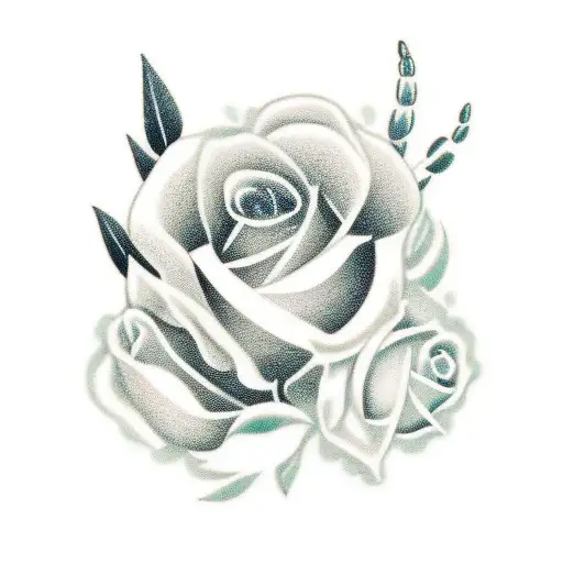para espalda completa, flores, líneas, hojas, negro tattoo design idea