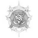 Santos FC logo tattoo design idea