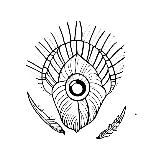 Premium Vector | Feather tribal tattoo logo for inspiration and  spirituality flight of freedom