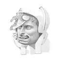 mac demarco album art comination tattoo design idea