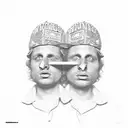 mac demarco album art comination tattoo design idea