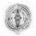  patriotic kazakhstan  tattoo design idea