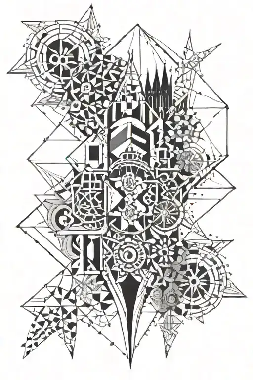 name London and Espírito Santo tattoo design idea