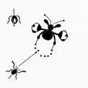 Ladybug tattoo design idea