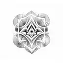 illuminati tattoo design idea