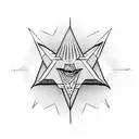 illuminati tattoo design idea