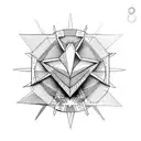illuminati tattoo design idea
