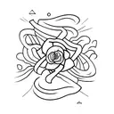 Everlong song tattoo design idea