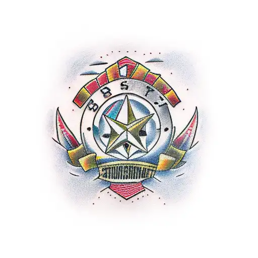 stand on business tattoo design idea