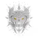 motor v8 tribal tattoo design idea