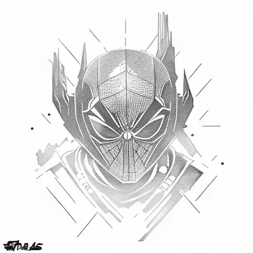 star wars miles morales  tattoo design idea