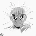 star wars miles morales static shock  tattoo design idea