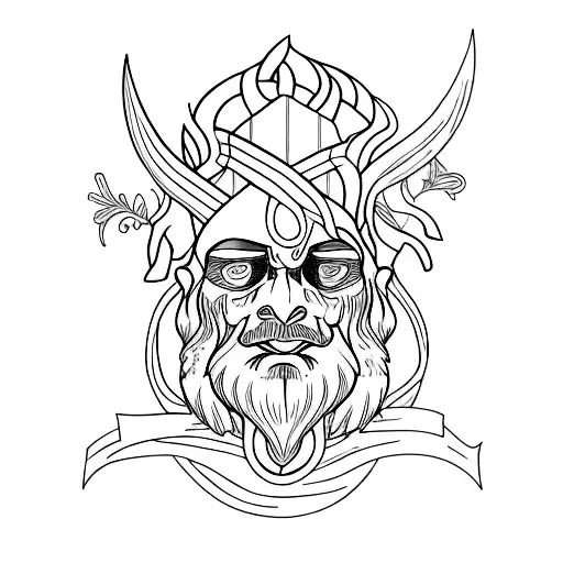 omerta tattoo design idea