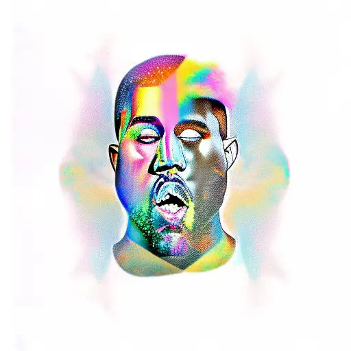 kanye west tattoo design idea