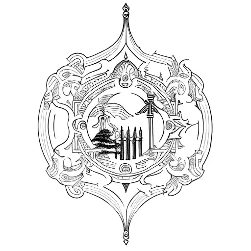 San Lorenzo de Almagro tattoo design idea