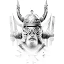 gladiator tattoo design idea