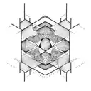 lines tattoo design idea