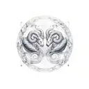 Aries and Pisces combined  tattoo design idea