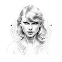 treacherous by Taylor Swift tattoo design idea