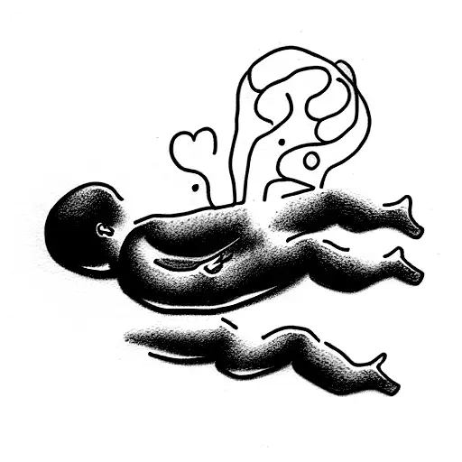 Nirvana in Utero tattoo design idea
