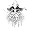 scarecrow tattoo design idea