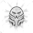 scarecrow tattoo design idea