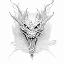 jormungand tattoo design idea