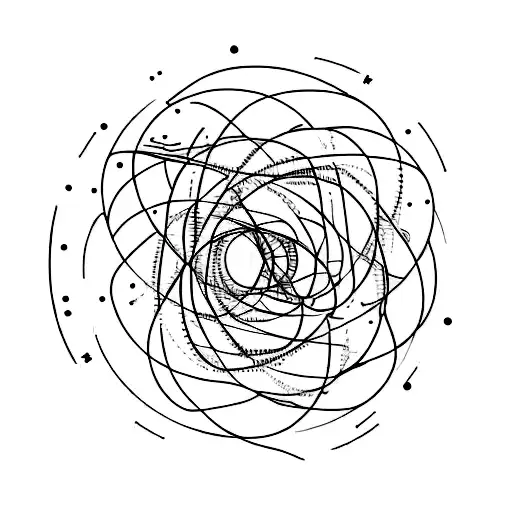 the philosophy of time and existence  tattoo design idea