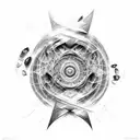 Thomas Bergersen Illusions album artwork tattoo design idea