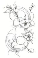 Aesthetic tattoo design idea