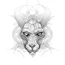 cage tattoo design idea