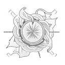 single chilli pepper tattoo design idea