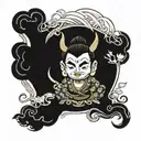 Vietnamese mythology tattoo design idea