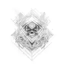 hellcase logo  tattoo design idea