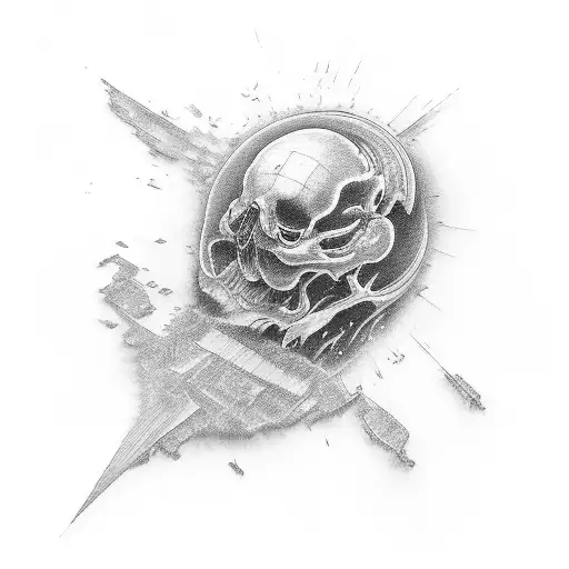  knowledge, reality, and existence tattoo design idea