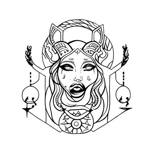 Circe  tattoo design idea
